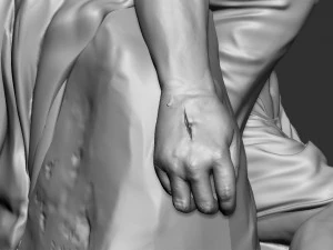 Jesus Sculpture 09 3D Print Model