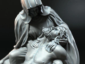 Jesus Sculpture 09 3D Print Model