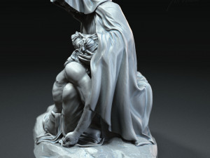 Jesus Sculpture 09 3D 打印模型