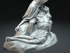 Jesus Sculpture 09 3D 打印模型