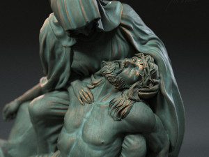 Jesus Sculpture 09 3D 打印模型