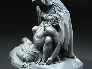 Jesus Sculpture 09 3D 打印模型