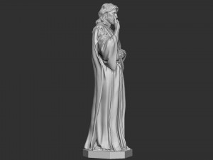 Jesus Sculpture 01 3D प्रिंट मॉडल