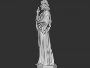 Jesus Sculpture 01 3D प्रिंट मॉडल