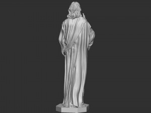 Jesus Sculpture 01 3D प्रिंट मॉडल