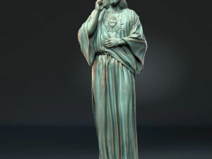 예수 조각 01 3D 프린트 모델