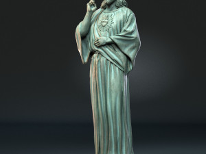 Jesus Sculpture 01 3D प्रिंट मॉडल