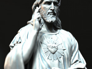 Jesus Sculpture 01 3D प्रिंट मॉडल
