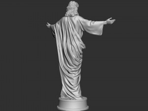 Jesus Sculpture 02 Modelo de Impressão 3D