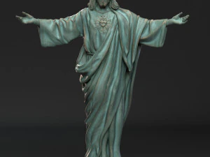 예수 조각 02 3D 프린트 모델