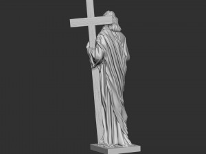 Jesus Sculpture 03 Modèles 3D en vedette