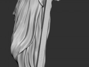 Jesus Sculpture 03 Modèles 3D en vedette