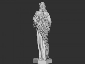 Jesus Sculpture 04 3D Принт Модель