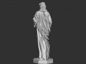 Jesus Sculpture 04 3D Print Model