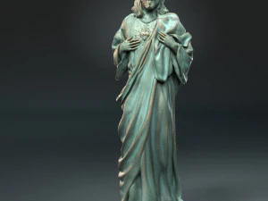 예수 조각 04 3D 프린트 모델