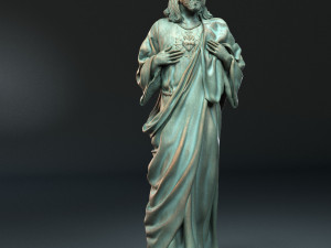 Jesus Sculpture 04 3D Принт Модель