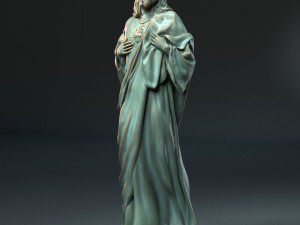 Jesus Sculpture 04 3D Принт Модель