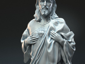 Jesus Sculpture 04 3D Принт Модель