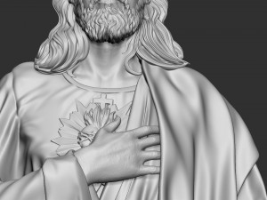 Jesus Sculpture 05 Modèles 3D en vedette