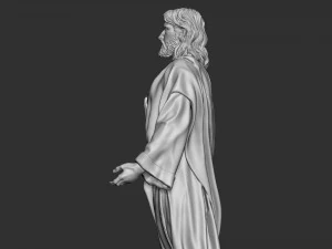 Jesus Sculpture 05 3D Print Model