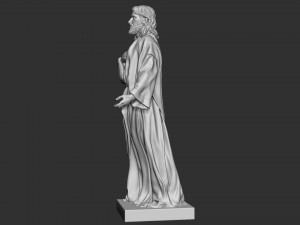 Jesus Sculpture 05 Modèles 3D en vedette