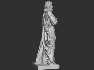 Jesus Sculpture 05 Modèles 3D en vedette