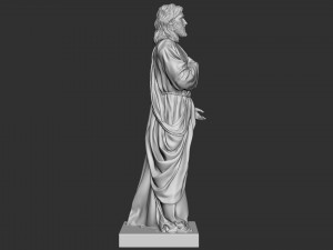 Jesus Sculpture 05 Modèles 3D en vedette
