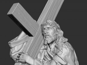 Jesus Sculpture 06 3Dプリントモデル