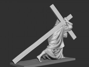 Jesus Sculpture 06 3Dプリントモデル