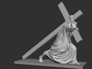 Jesus Sculpture 06 3Dプリントモデル