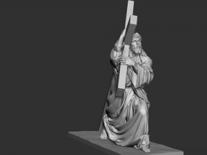 Jesus Sculpture 06 3Dプリントモデル