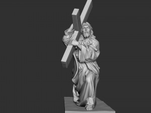 Jesus Sculpture 06 3Dプリントモデル