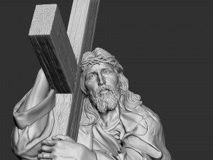 Jesus Sculpture 06 3Dプリントモデル