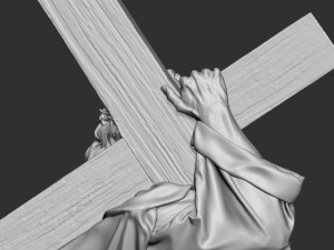 Jesus Sculpture 06 3Dプリントモデル