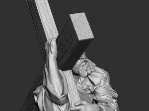 Jesus Sculpture 06 3Dプリントモデル