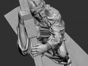 Jesus Sculpture 06 3Dプリントモデル