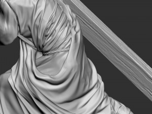 Jesus Sculpture 06 3Dプリントモデル