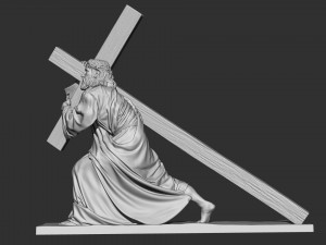Jesus Sculpture 06 3Dプリントモデル