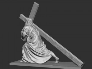 Jesus Sculpture 06 3Dプリントモデル
