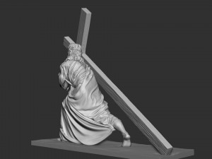 Jesus Sculpture 06 3Dプリントモデル