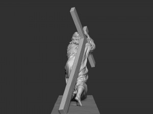 Jesus Sculpture 06 3Dプリントモデル