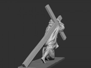Jesus Sculpture 06 3Dプリントモデル