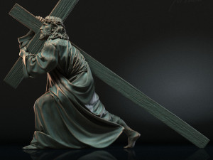 Jesus Sculpture 06 3Dプリントモデル