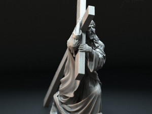 Jesus Sculpture 06 3Dプリントモデル
