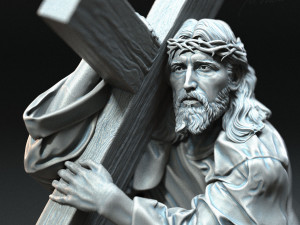 Jesus Sculpture 06 3Dプリントモデル