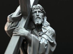 Jesus Sculpture 06 3Dプリントモデル
