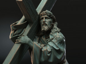 Jesus Sculpture 06 3Dプリントモデル