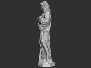 Jesus Sculpture 07 3D 打印模型