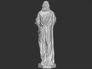 Jesus Sculpture 07 3D Print Model