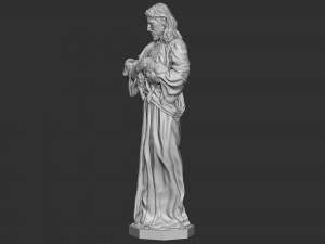 Jesus Sculpture 07 3D 打印模型